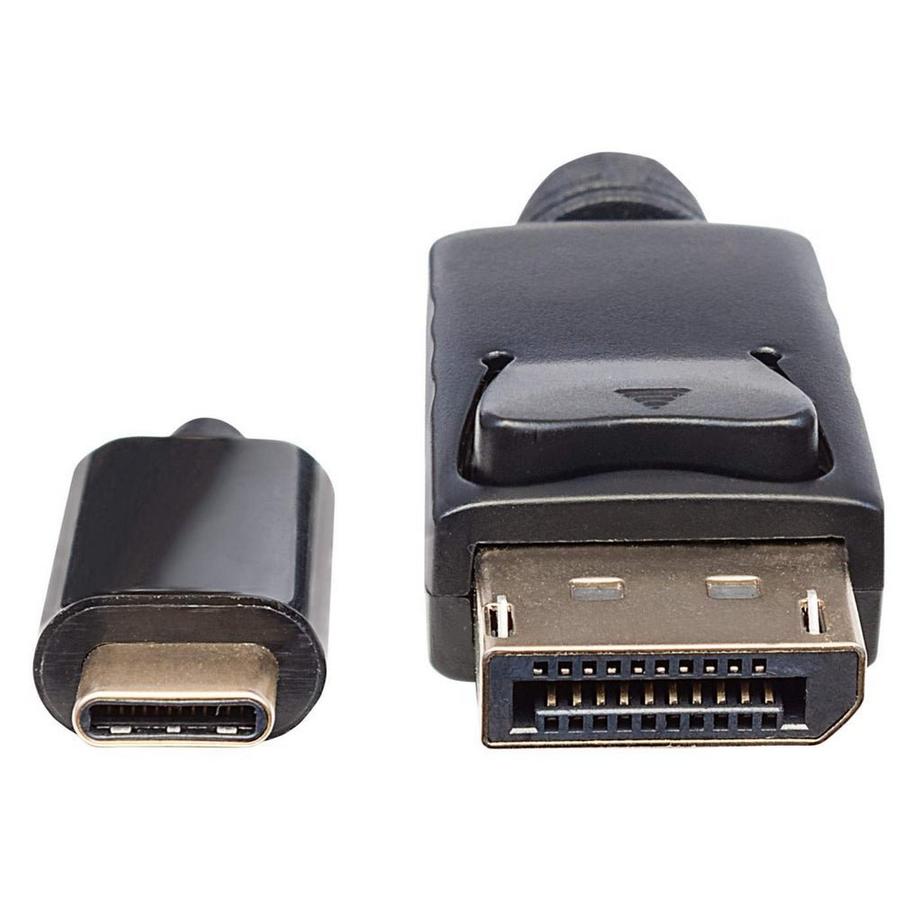 Manhattan  Manhattan USB-C auf DisplayPort-Adapterkabel, Konvertiert das Alternate-Mode-Signal in ein DisplayPort 4K-Ausgangssignal, 2 m, 