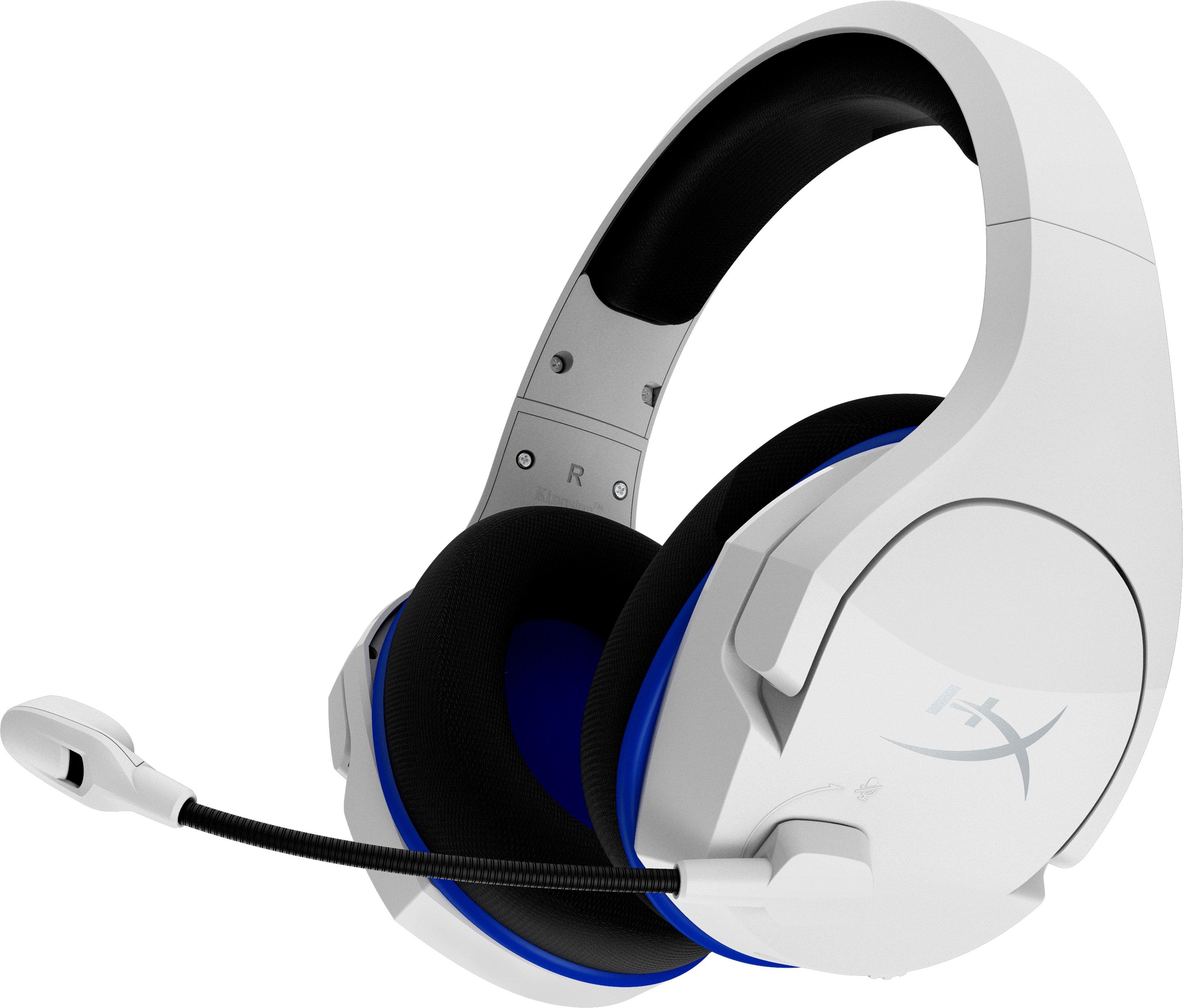   HyperX Cloud Stinger Core – Cuffie da gaming wireless (bianco-blu) – PS5-PS4 