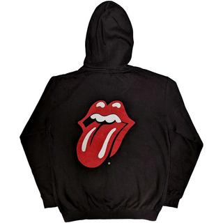 The Rolling Stones Hoodie mit durchgehendem Reissverschluss  