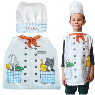 Pricenet  Costume de cuisinier de carnaval boulanger 3-8 ans 