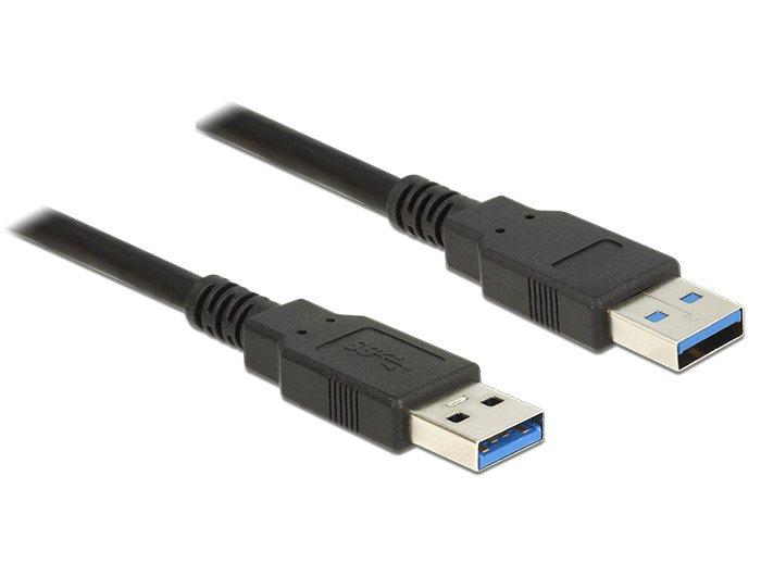 DeLock  85059 USB Kabel 0,5 m USB 3.2 Gen 1 (3.1 Gen 1) USB A Schwarz 