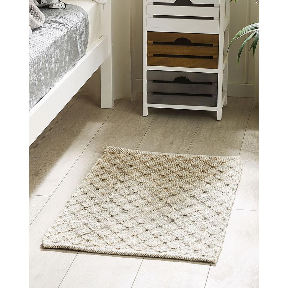 Beliani Teppich aus Jute Boho AKBEZ  