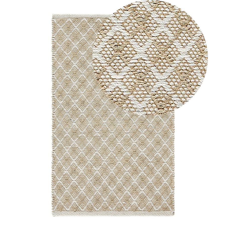 Beliani Teppich aus Jute Boho AKBEZ  