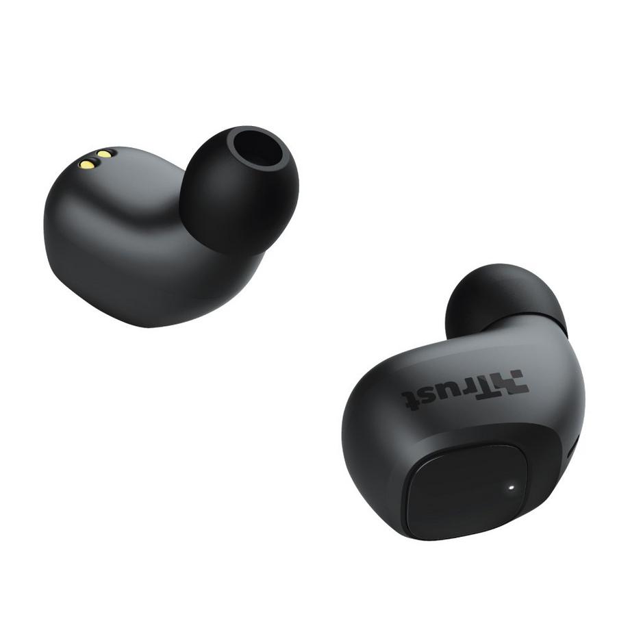 Trust  Trust Nika Compact Kopfhörer True Wireless Stereo (TWS) im Ohr AnrufeMusik Bluetooth Schwarz 