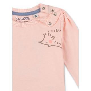 Sanetta Fiftyseven  Baby Mädchen-Shirt langarm Little Spikes rosa 