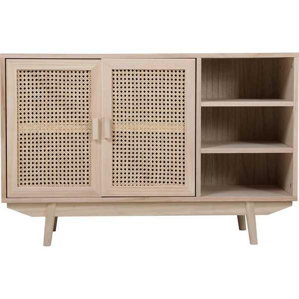 mutoni Buffet rotin vannerie 100x36x65 naturel  