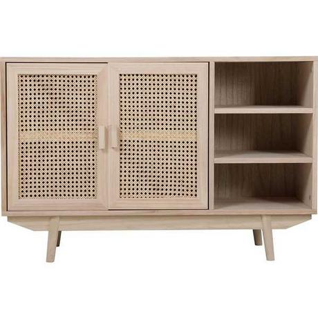 mutoni Buffet rotin vannerie 100x36x65 naturel  