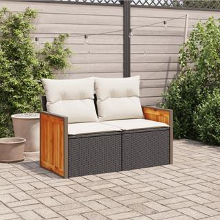 VidaXL Gartensofa poly-rattan  