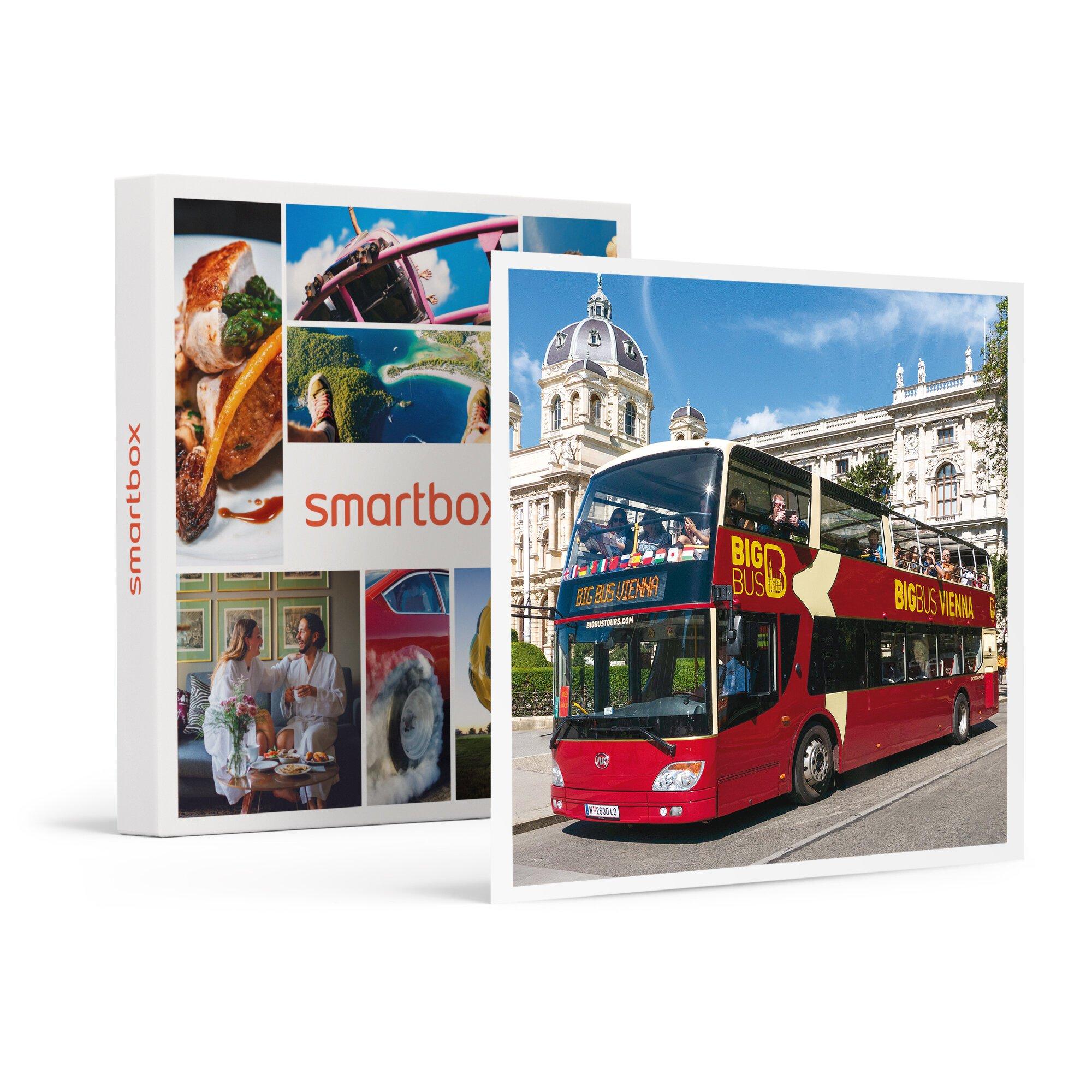 Smartbox  Découverte de Vienne avec un billet Big Bus Hop On Hop Off pour 2 personnes - Coffret Cadeau 