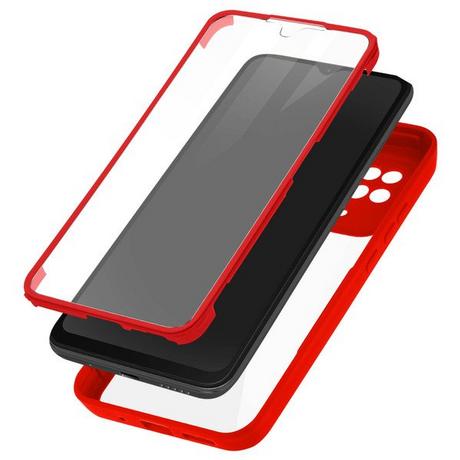 Avizar  Coque Xiaomi Redmi 10C Contour Rouge 