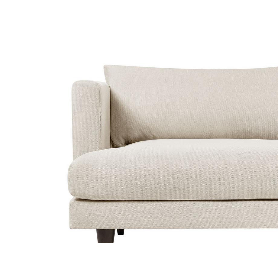 Beliani Canapé 3 places en Tissu Minimaliste JARPEN  