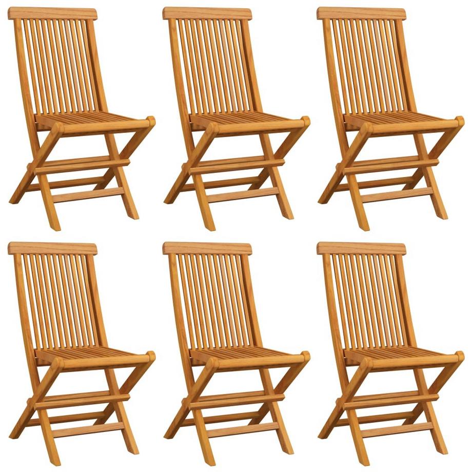 VidaXL Chaise de jardin teck  