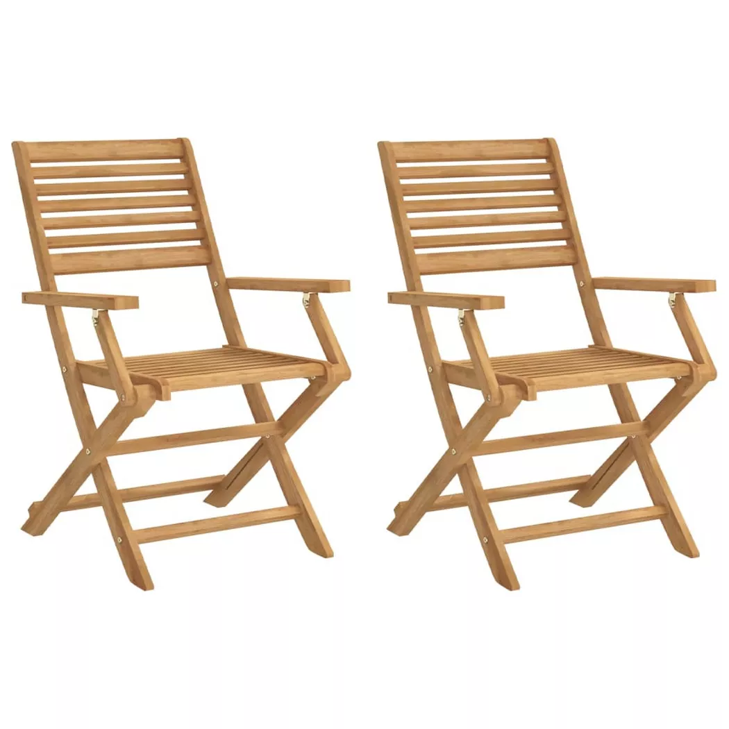 VidaXL - Gartenstuhl akazienholz, One Size, Braun