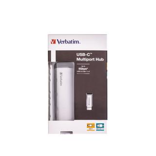 Verbatim  USB Multiport HUB (4 Ports, USB A, USB C, 15 cm) 