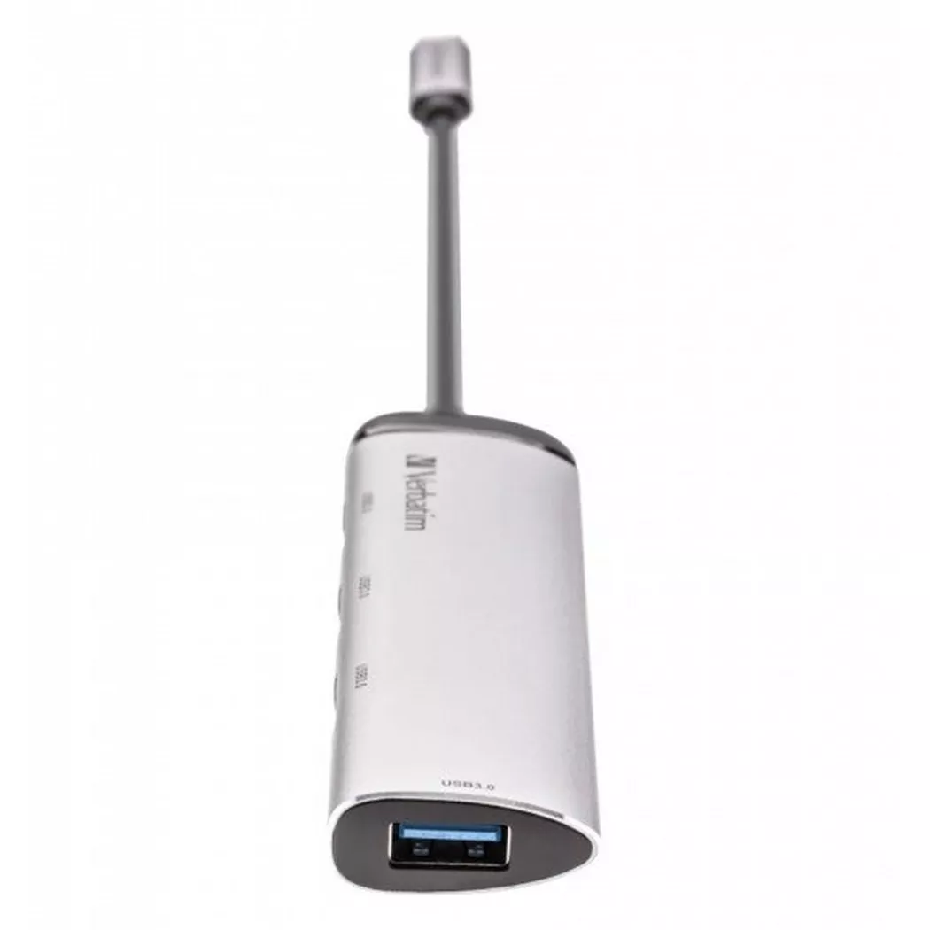 Verbatim - Hub Multiporta USB-C Quattro porte USB 3.2 Gen 1, Grigio