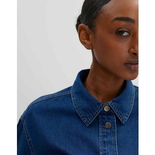 someday  Blouse en jean Zapira coupe droite 