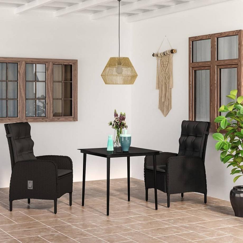 VidaXL Garten essgruppe poly-rattan  