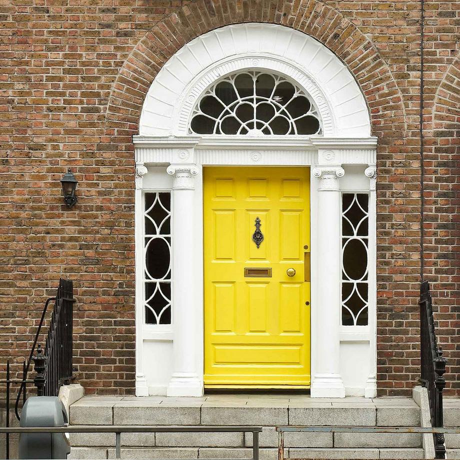 B2X  Heurtoir de porte couleur bronze 