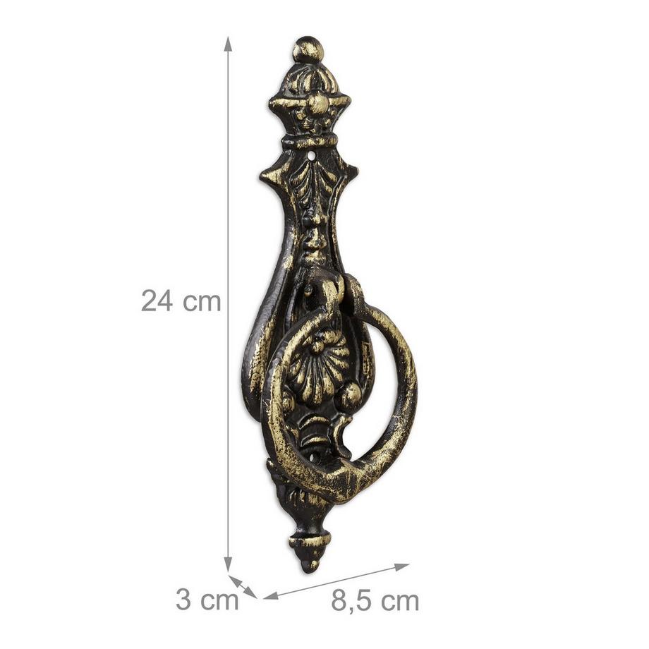 B2X  Heurtoir de porte couleur bronze 