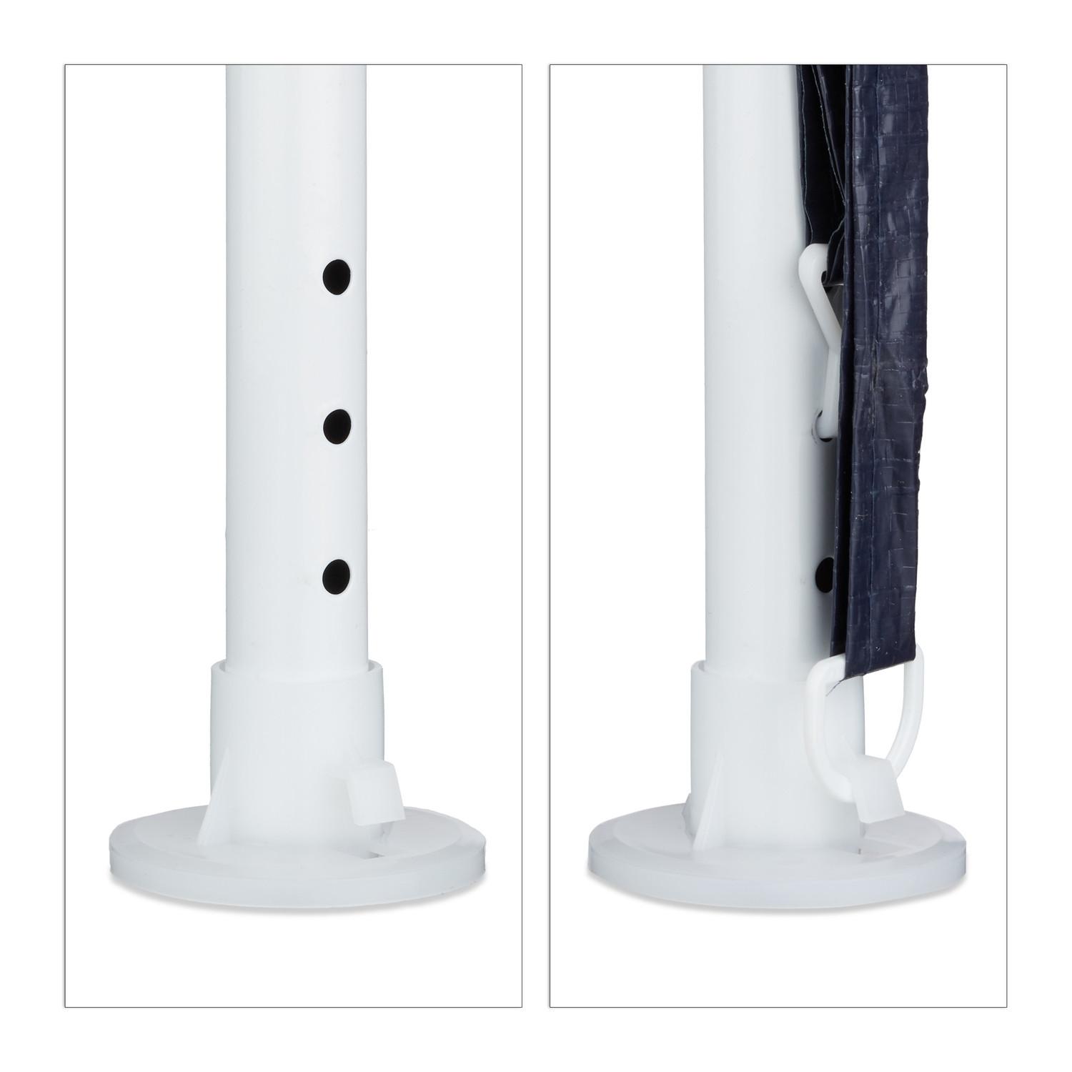 Northio Tente de fête 3x3 m 2 murs  