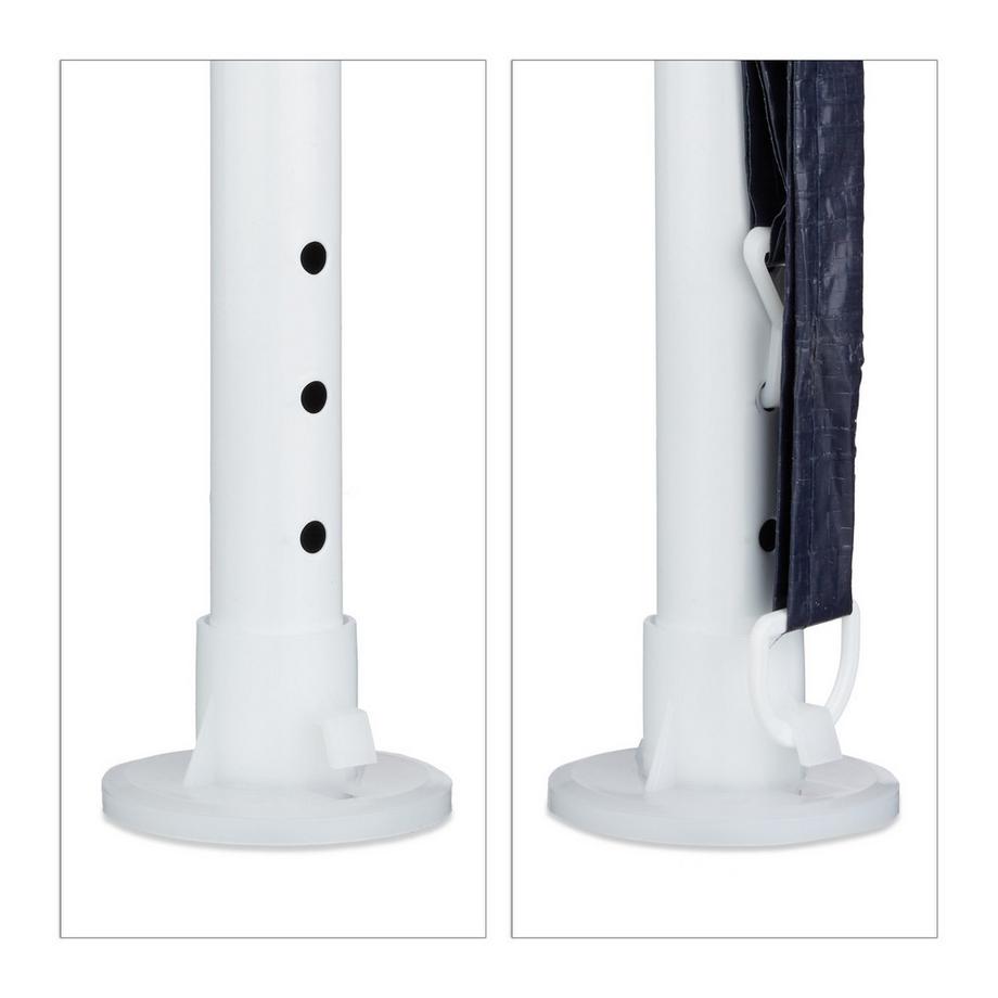 Northio Partyzelt 3x3 m 2 Wände  