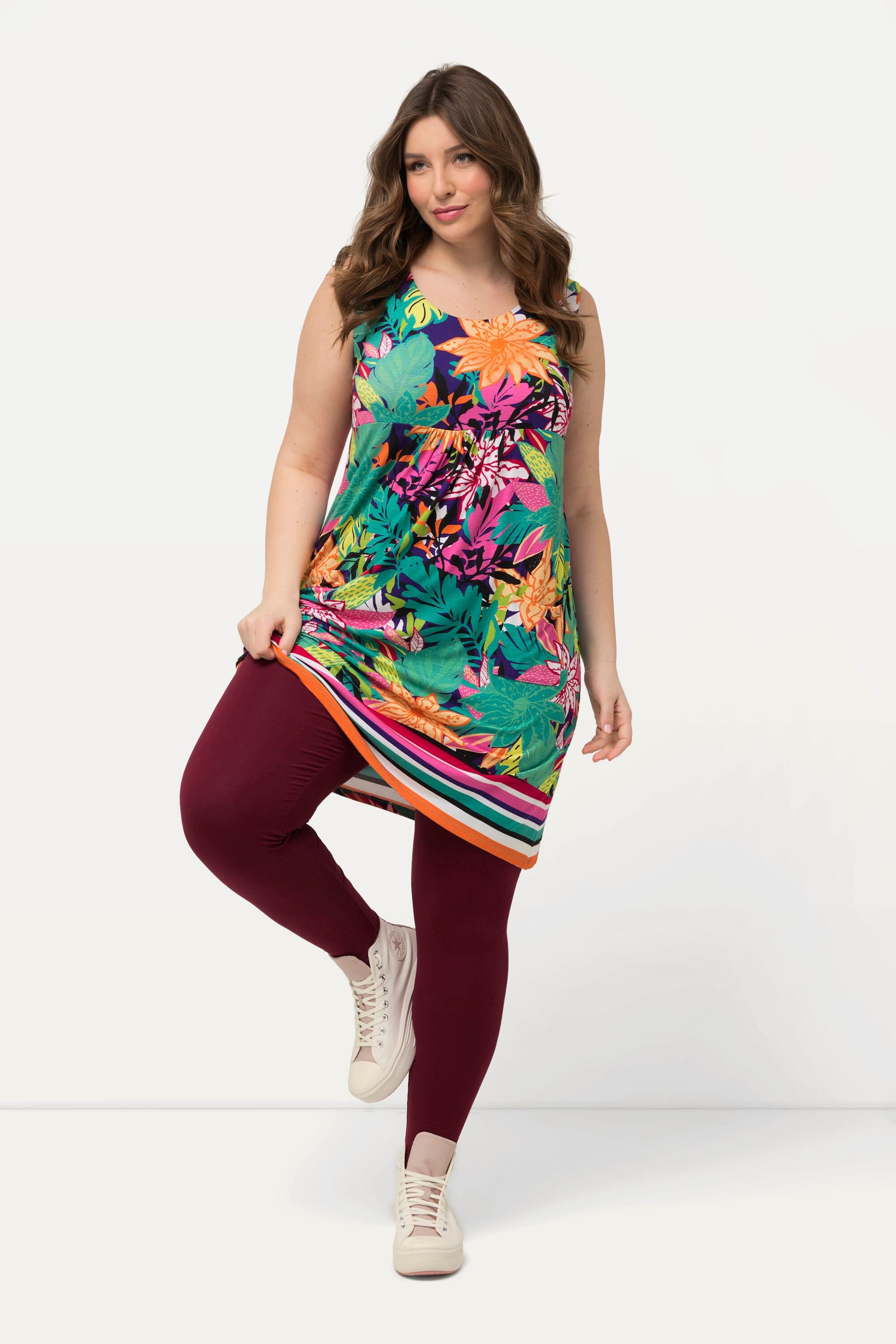 Ulla Popken Slim Baumwoll Leggings Elastikbund  