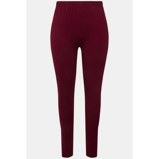 Ulla Popken  Legging en coton avec taille élastique, coupe Slim 