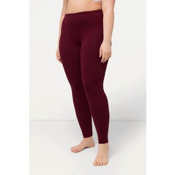 Leggings di cotone con cintura completamente elastica