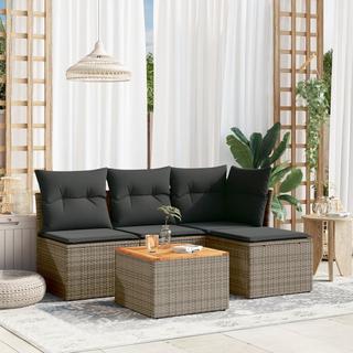 VidaXL Garten sofagarnitur poly-rattan  