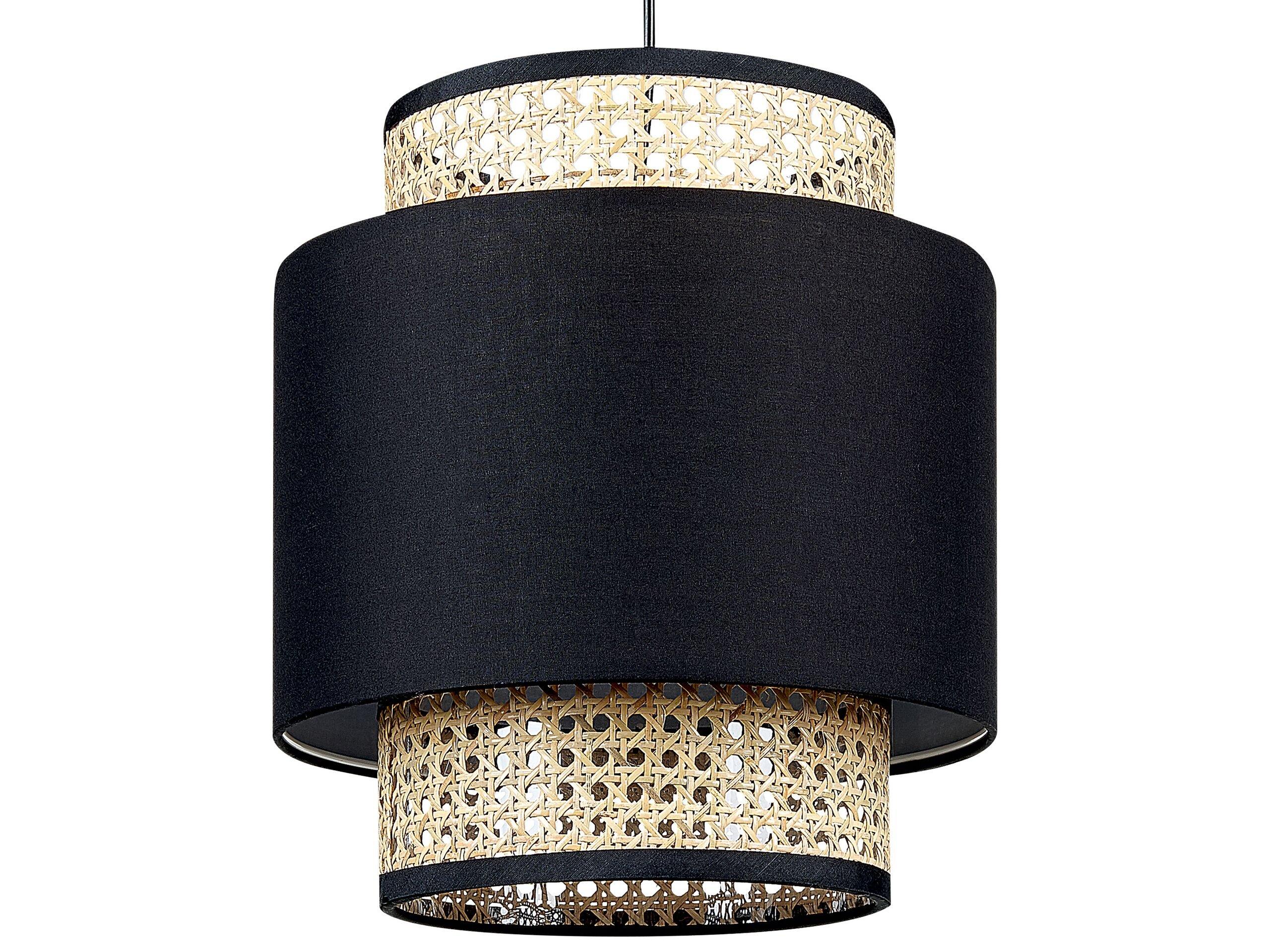 Beliani Lampe suspension en Polyester Moderne BOERI  