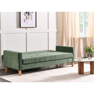 Beliani Schlafsofa aus Polyester Retro VEHKOO  