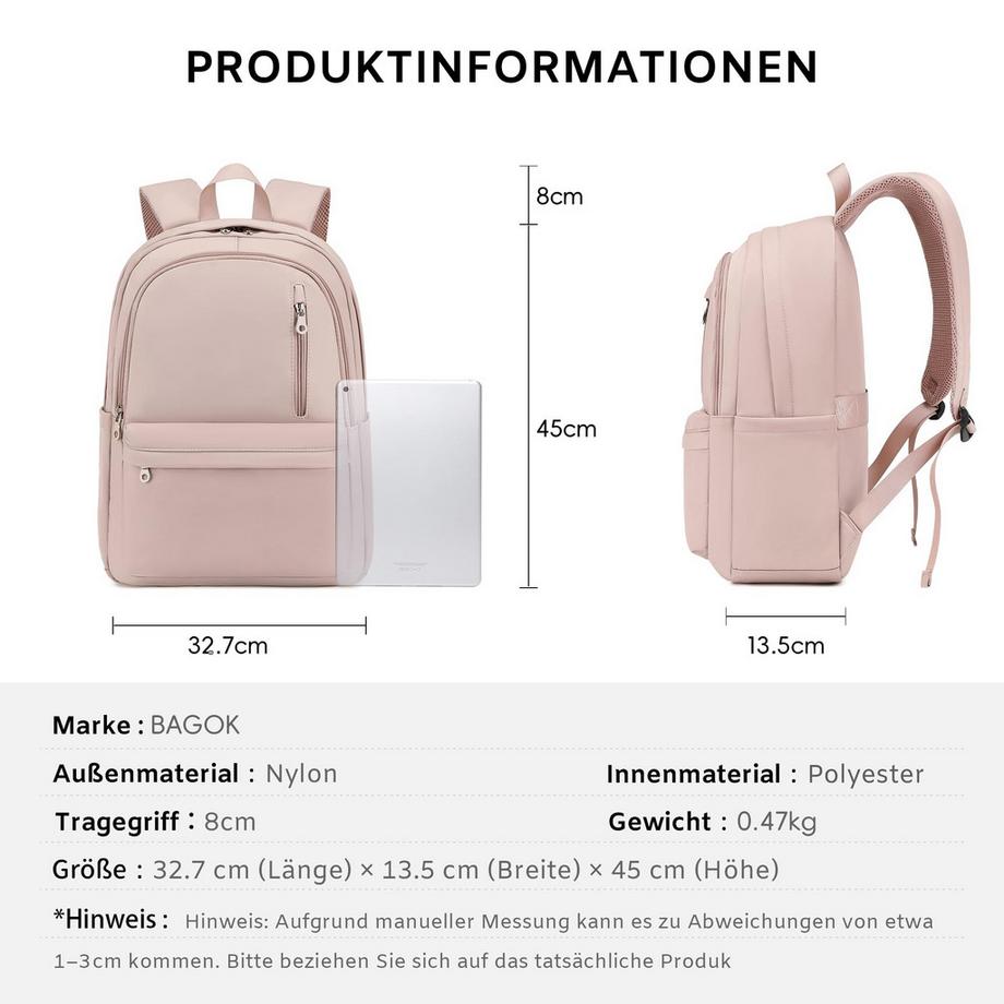 Only-bags.store Sac à dos en Nylon Pliable Léger  