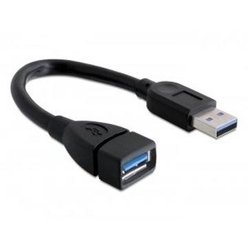 82776 USB Kabel 0,15 m Schwarz