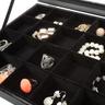 Tectake  Boîte à bijoux 24 compartiments 