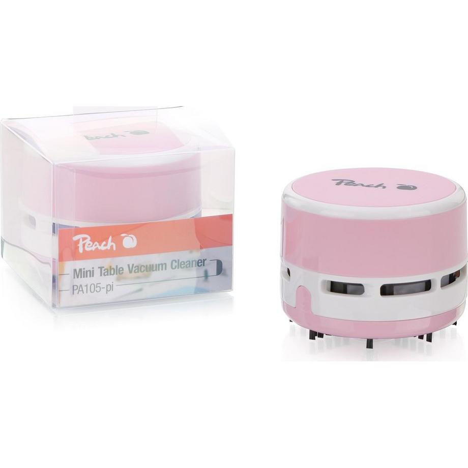 Peach  Peach PA105 aspirapolvere senza filo Rosa, Bianco Senza sacchetto 