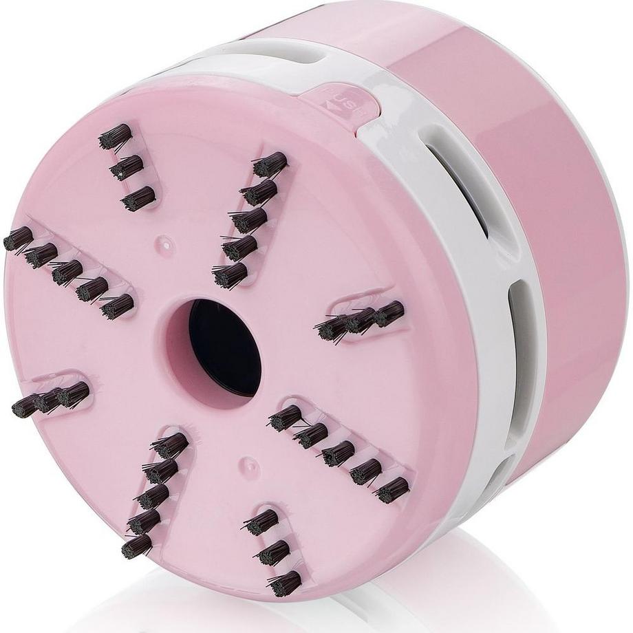 Peach  Peach PA105 aspirapolvere senza filo Rosa, Bianco Senza sacchetto 