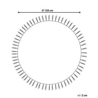 Beliani Tapis enfant en Coton Moderne STARS  