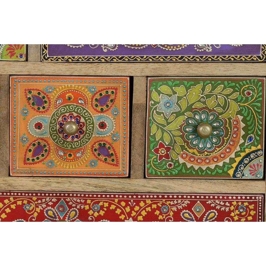 mutoni Table de nuit Marisa Mango multicolor 52x30x63  