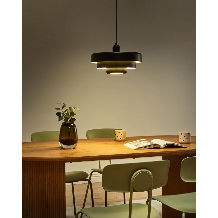 Beliani Lampe suspension en Métal  KOLGA  