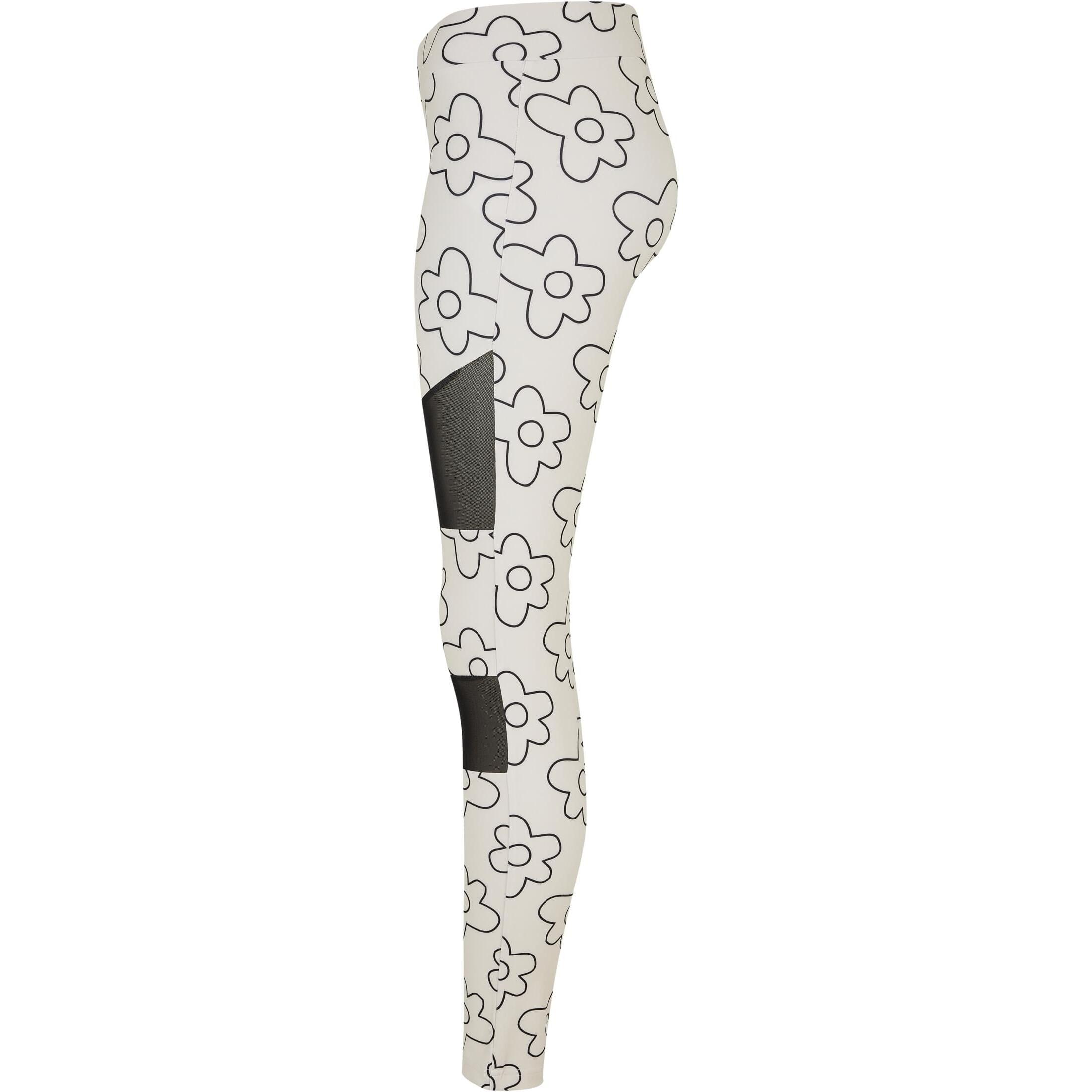 URBAN CLASSICS  legging taglie forti da tech mesh aop 