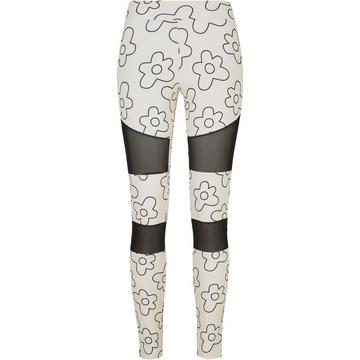 leggings große größen tech mesh aop