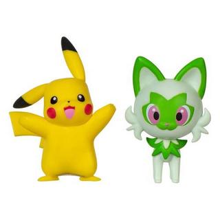 jazwares  AF Pokemon Holiday Edition: Pikachu / Sprigatito 2PK 5cm 