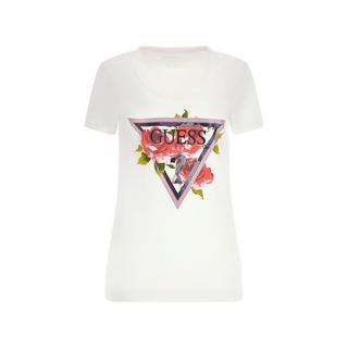 GUESS  t-shirt roses triange 