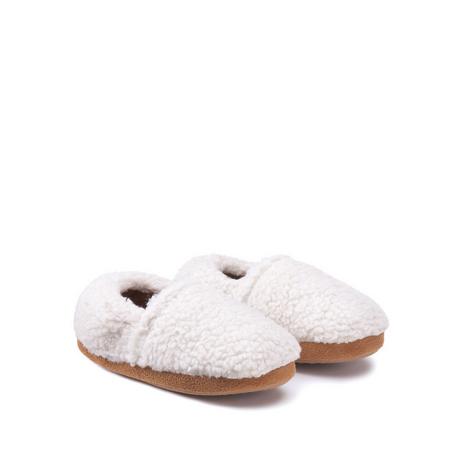 La Redoute Collections  Chaussons à enfiler peluche 