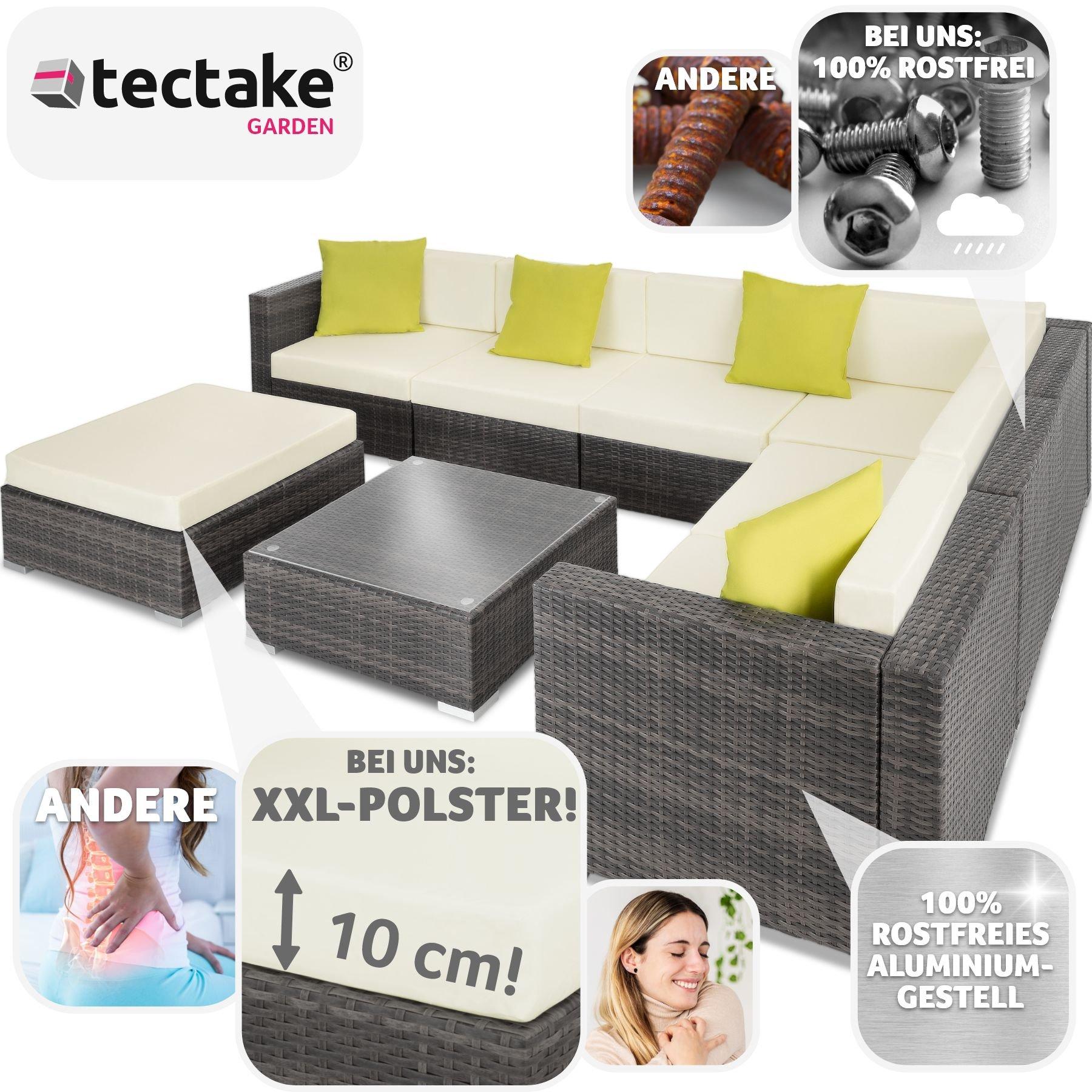 Tectake Rattan Loungeset Marbella  