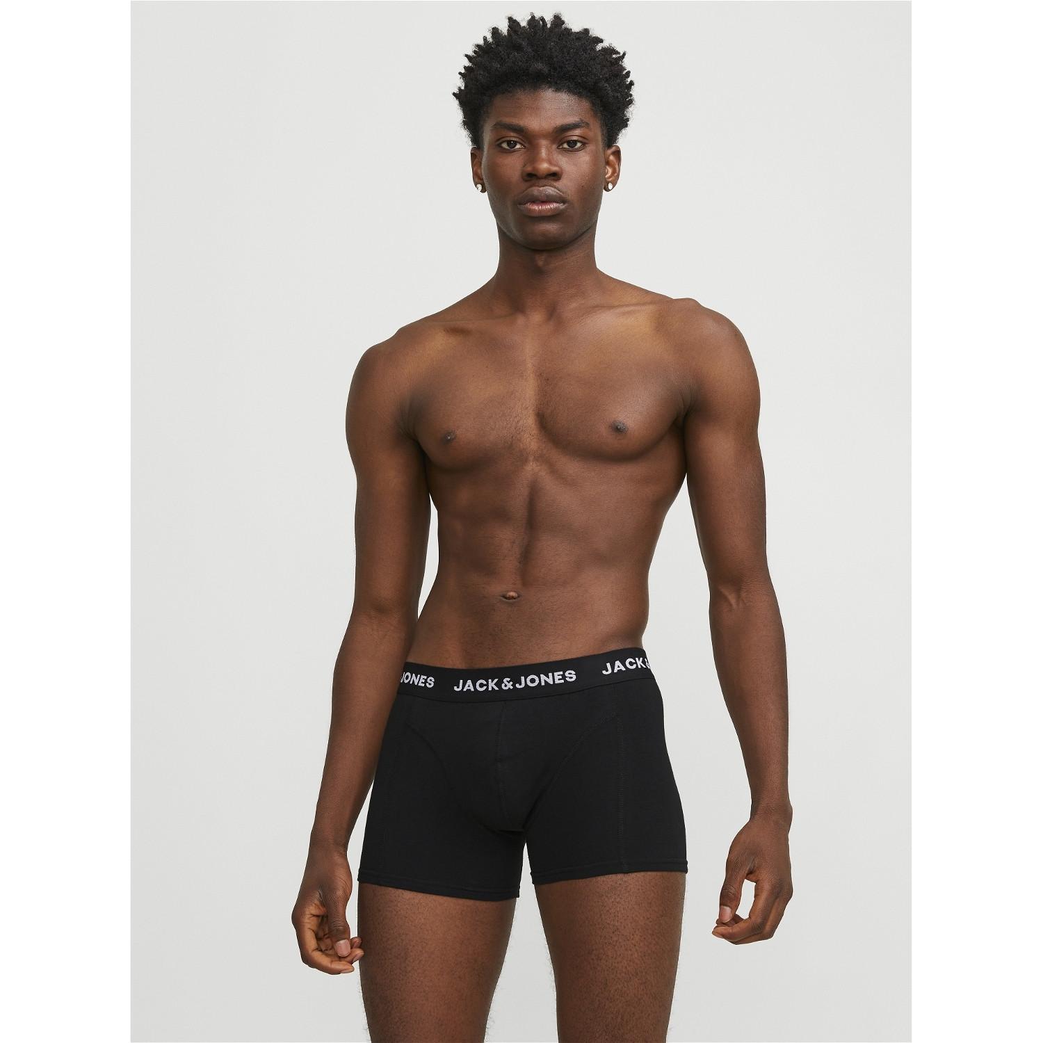 JACK & JONES Lot de 5 Boxers Solid  