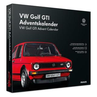 FRANZIS  Modellfahrzeug Adventskalender VW Golf GTI 