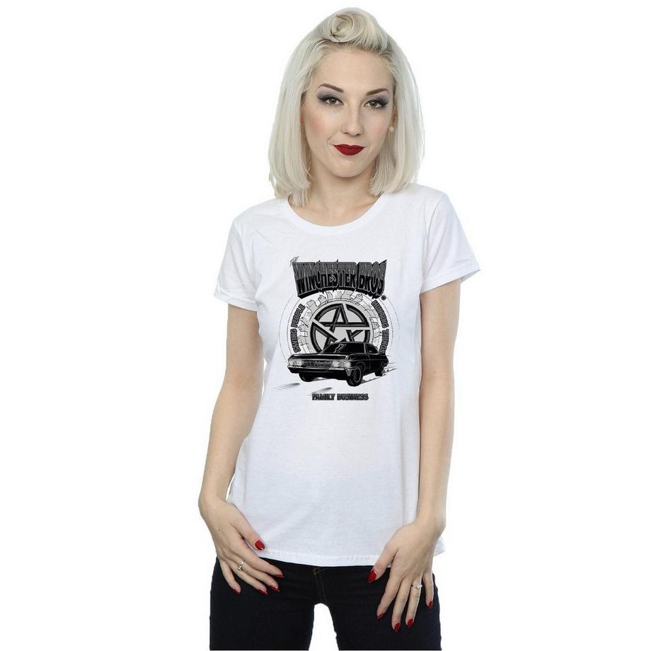 Supernatural T-Shirt Imprimé John Winchester  