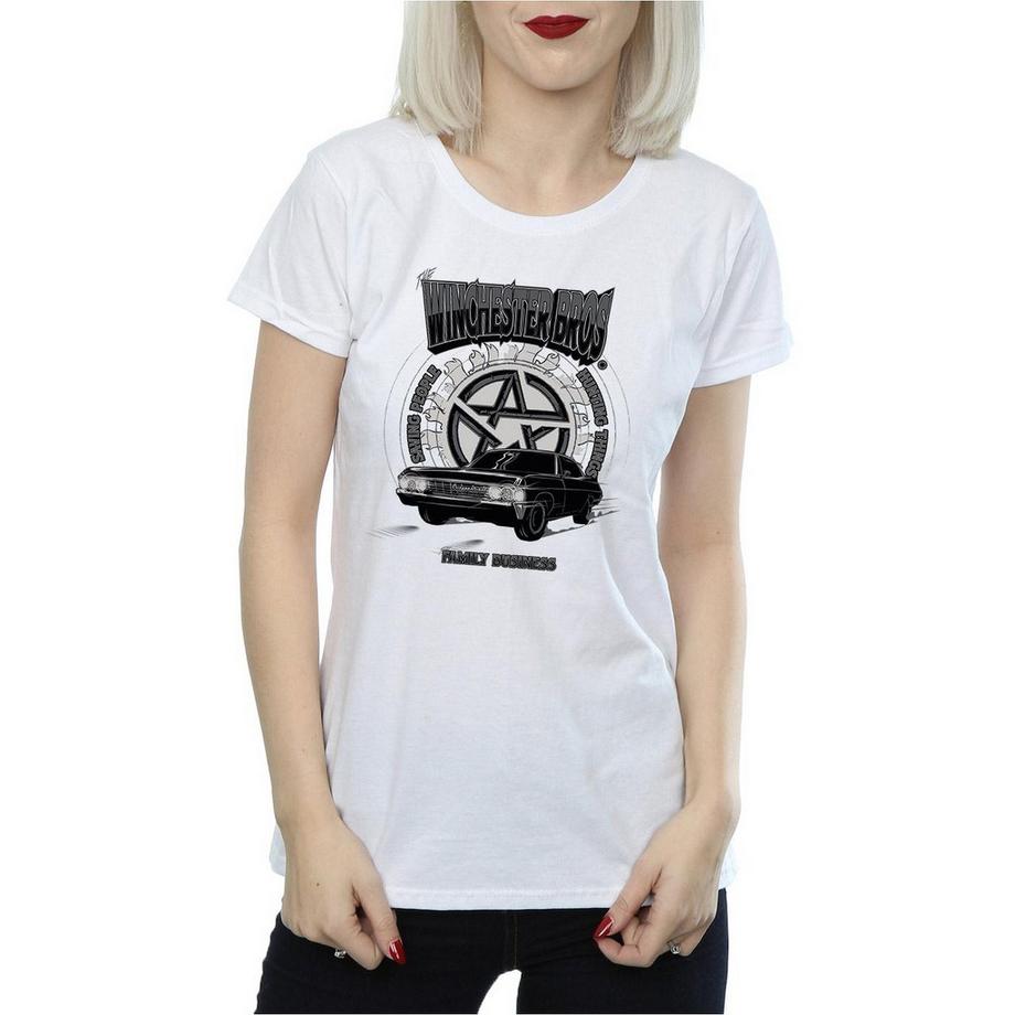 Supernatural T-Shirt Imprimé John Winchester  