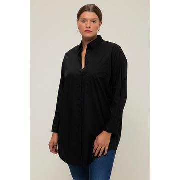 Camicia dal taglio oversize con abbottonatura e collo da camicia